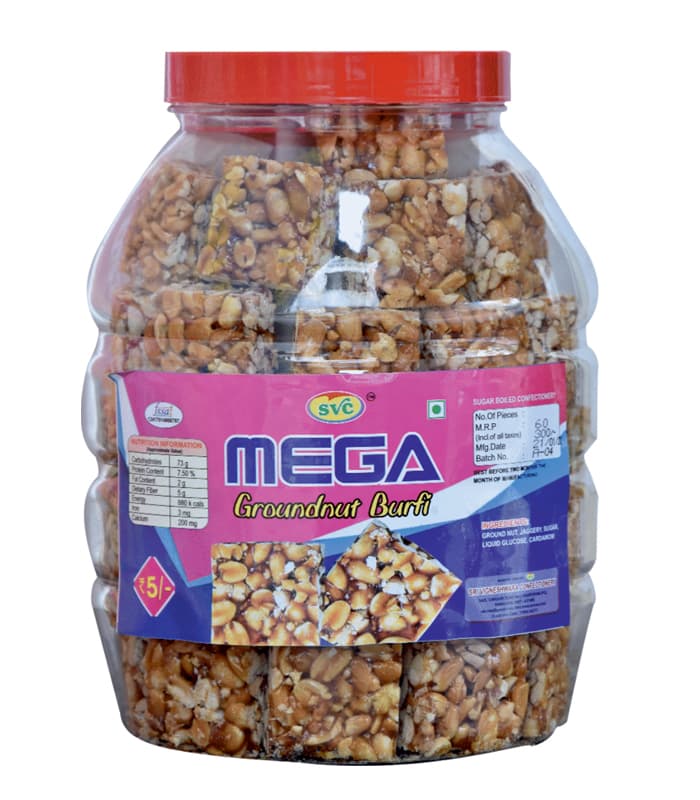 SVC Groundnut Burfi