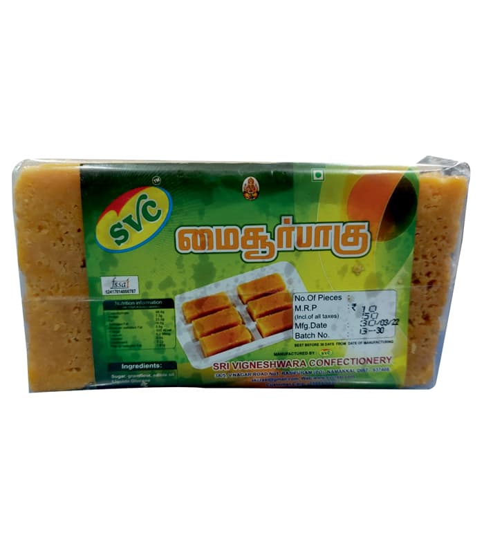 SVC Chocolate Manufacturing Mysorepak