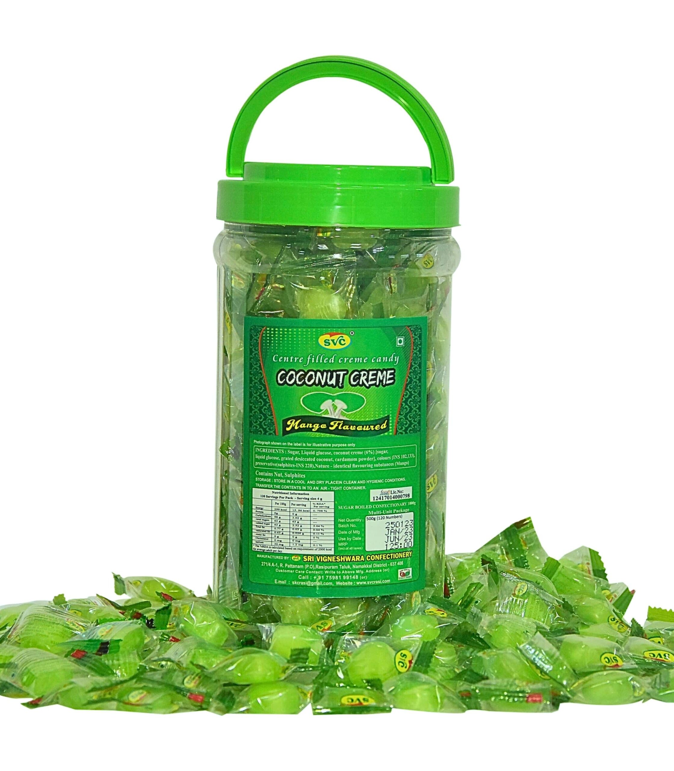 SVC Chocolate Manufacturing Coconut creme