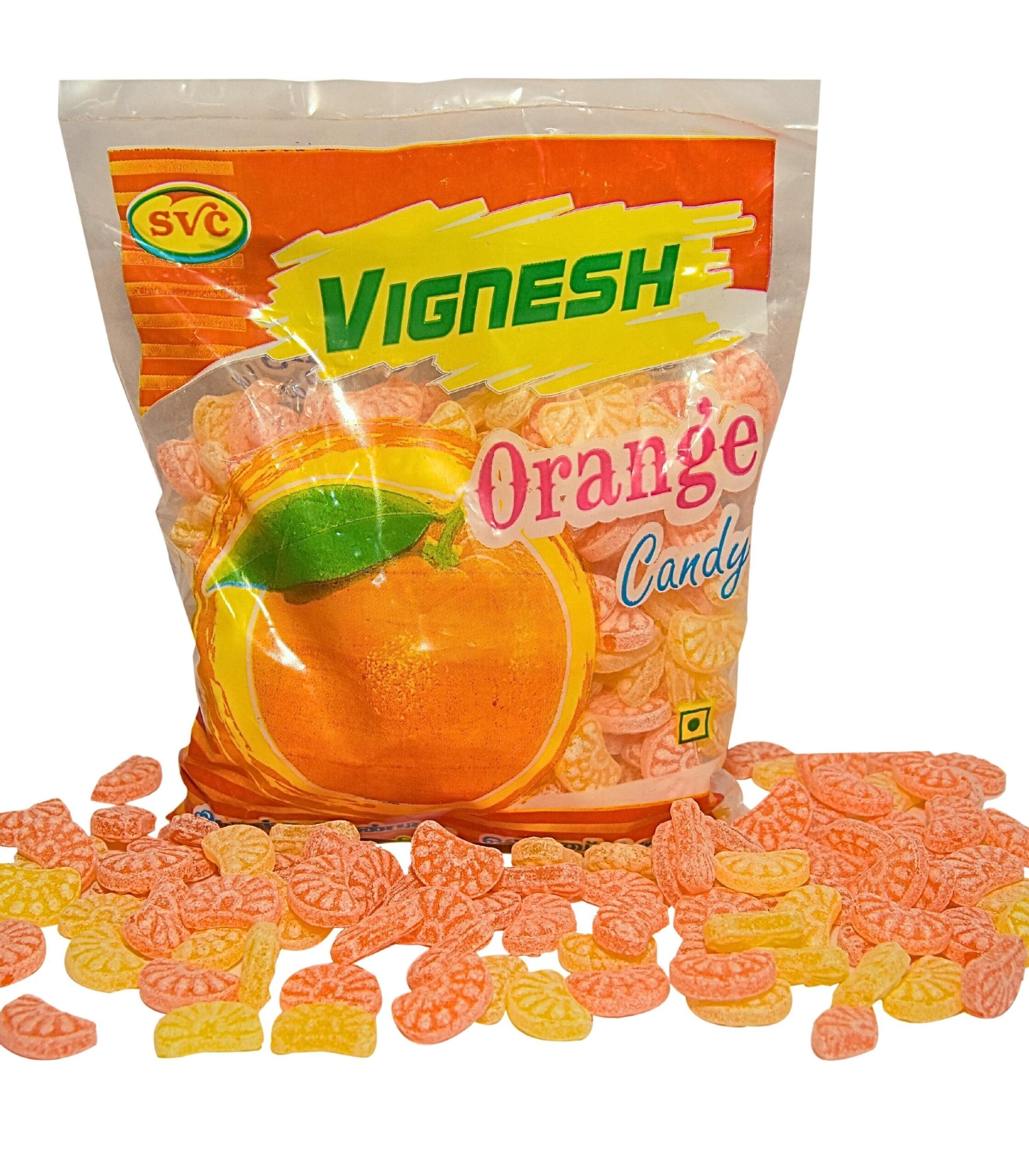 SVC Chocolate Manufacturing orange candy