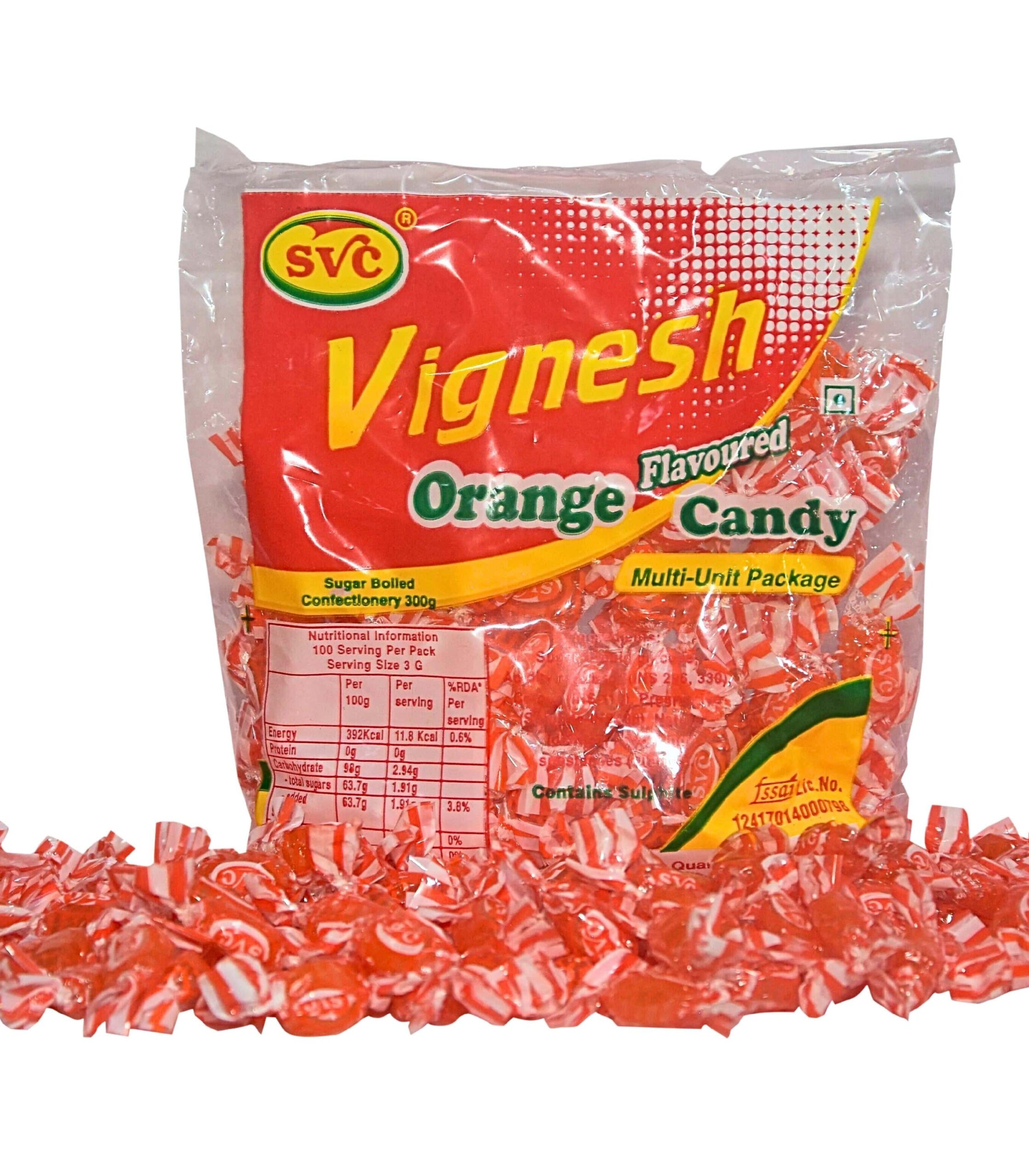 SVC Chocolate Manufacturing orange mittai