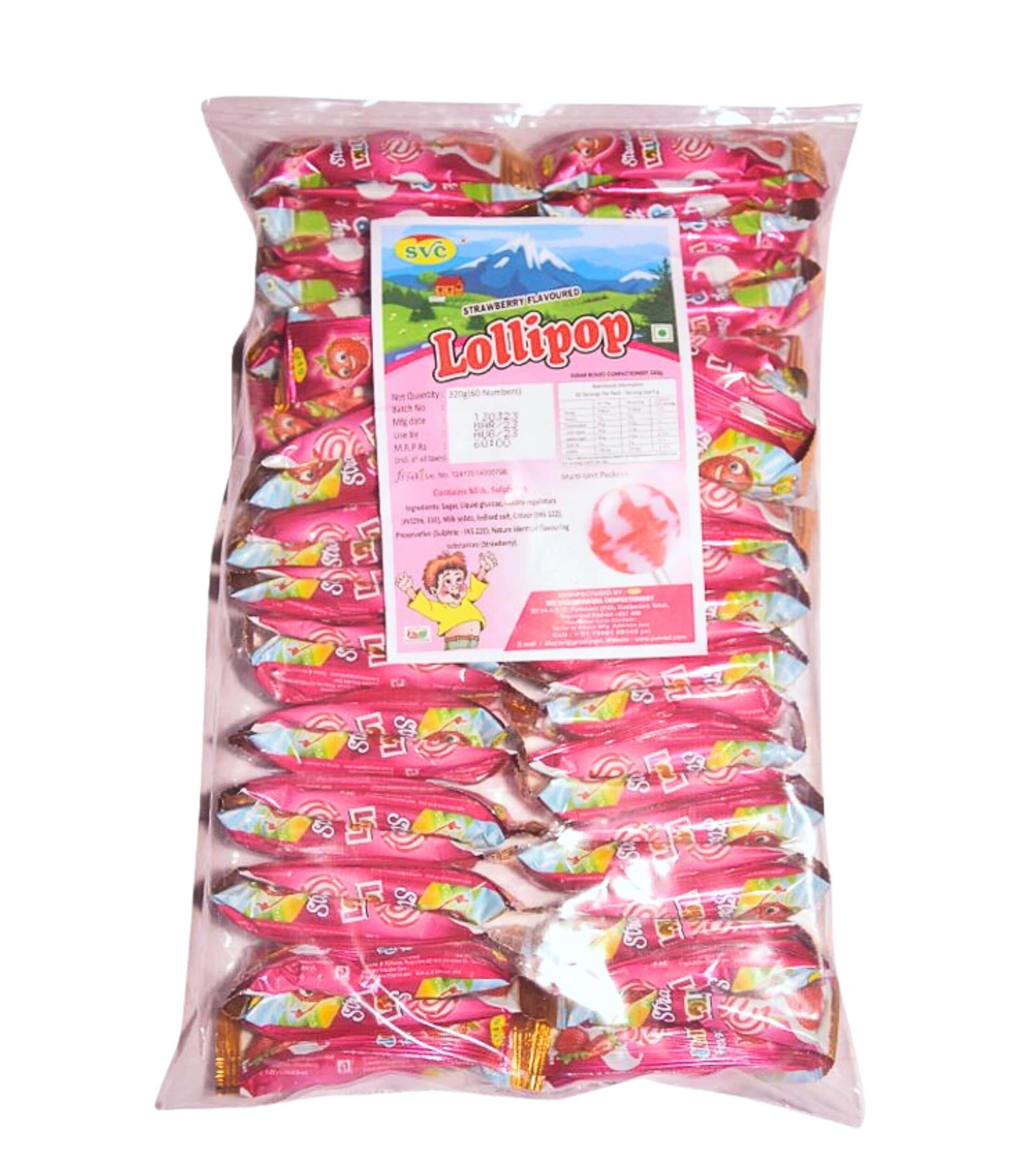 SVC Chocolate Manufacturing Lollipop