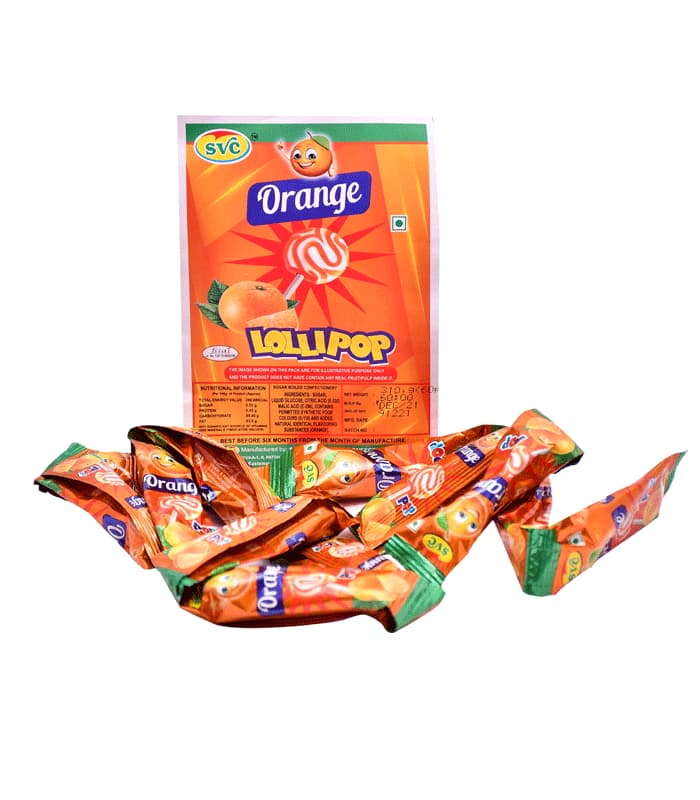 SVC orange Lollipop